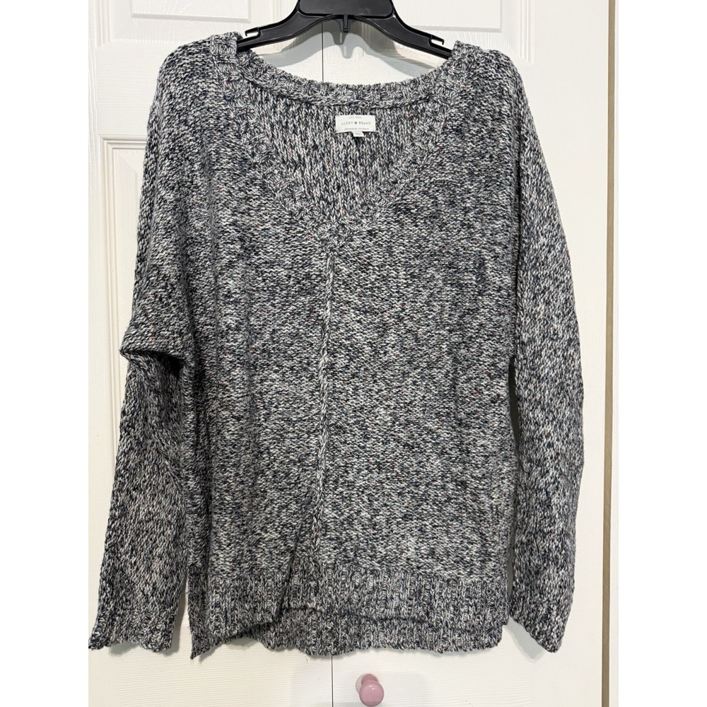 Lucky Brand Women's Multi Speckle‎ Sweater Size XL